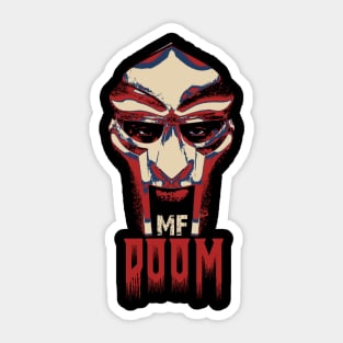 Retro MF Doom Sticker